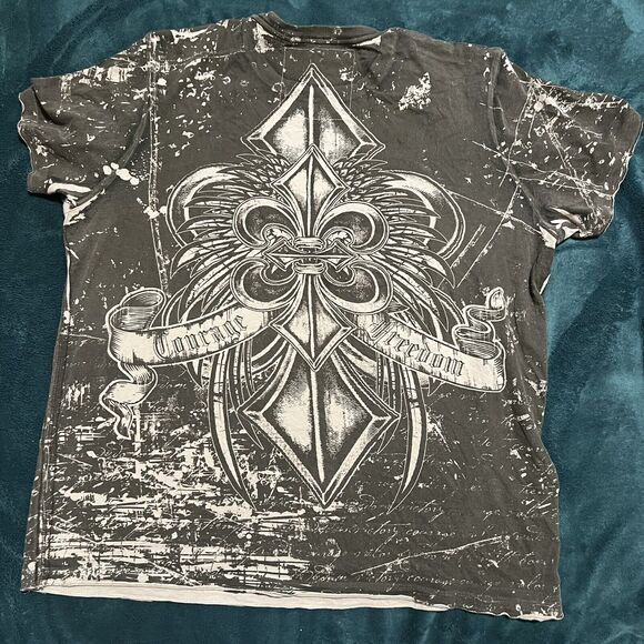Helix-Men's 2XL-Gray  "Fleur De Lis"‎ RN 63925 - Picture 3 of 5